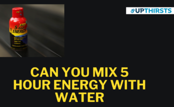 Can I mix an energy drink with water?