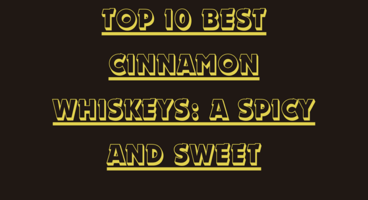 Top 10 Best Cinnamon Whiskeys: A Spicy and Sweet